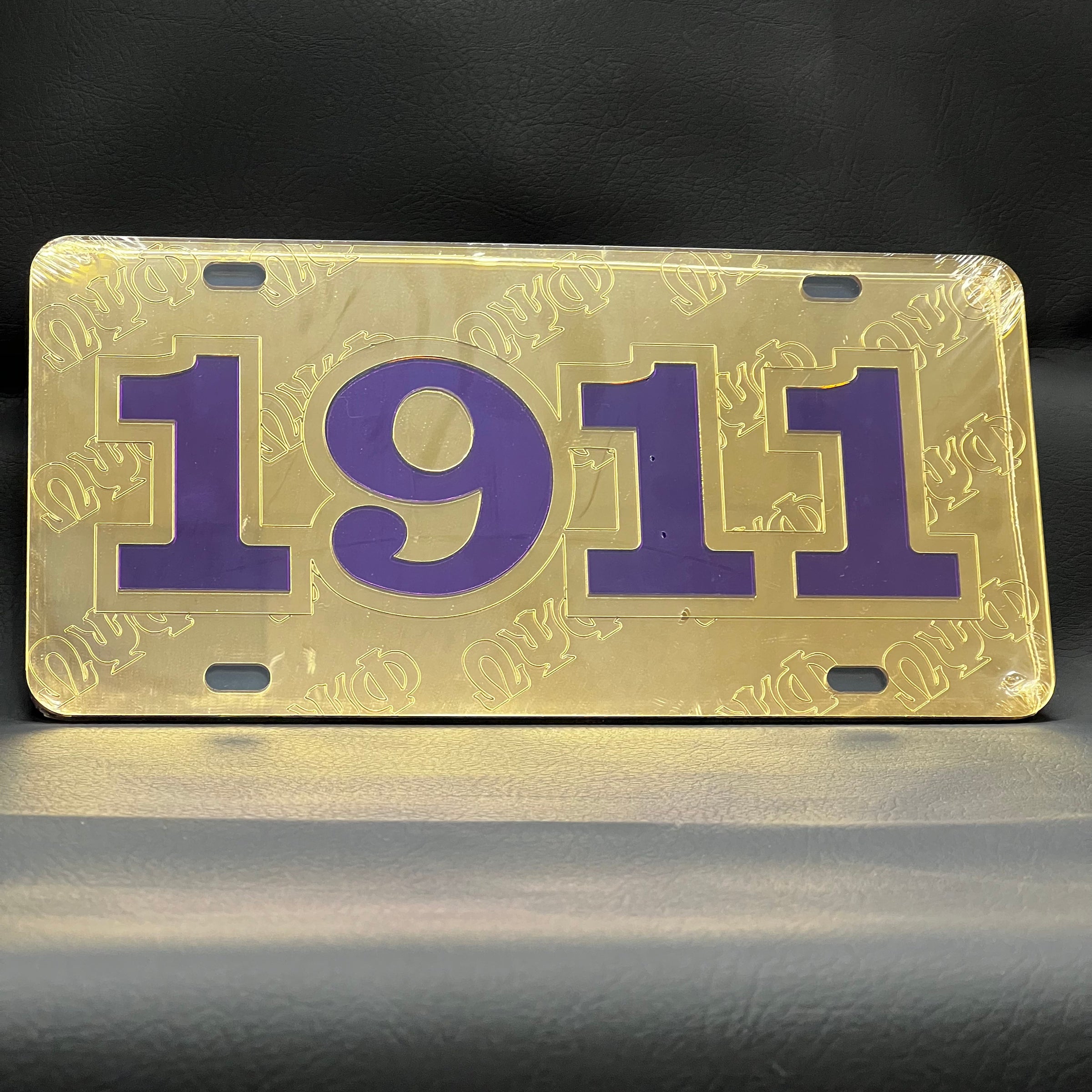 Omega Auto Plate Front - 1911