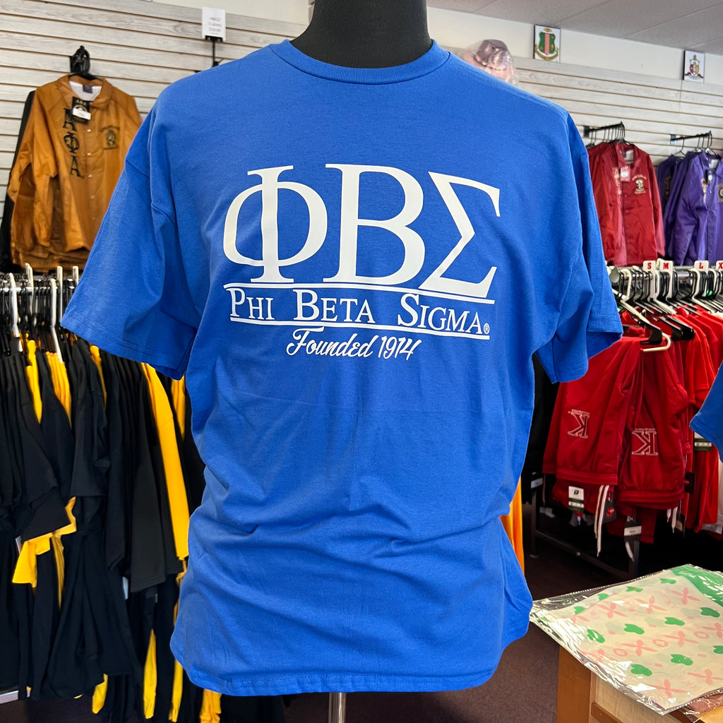 Sigma Founded T-shirt Blue – Distinctive Specialties