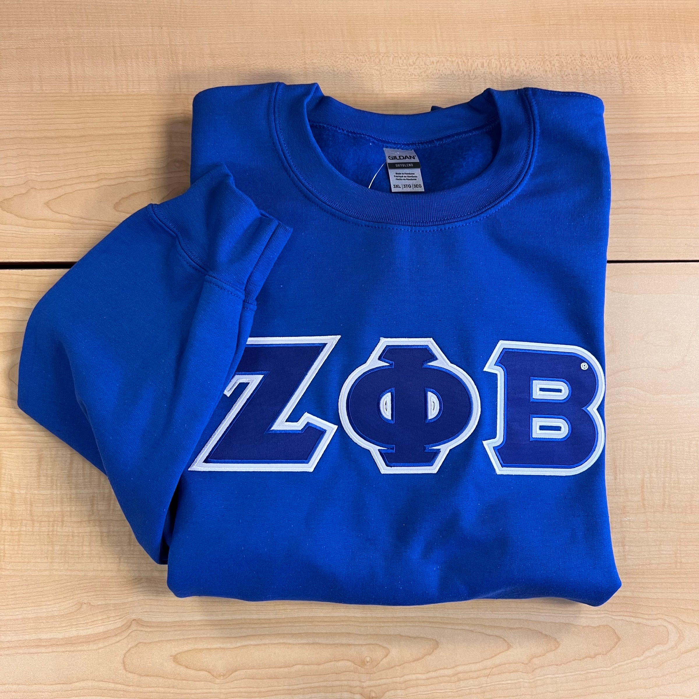Zeta Twill Letters Sweatshirt