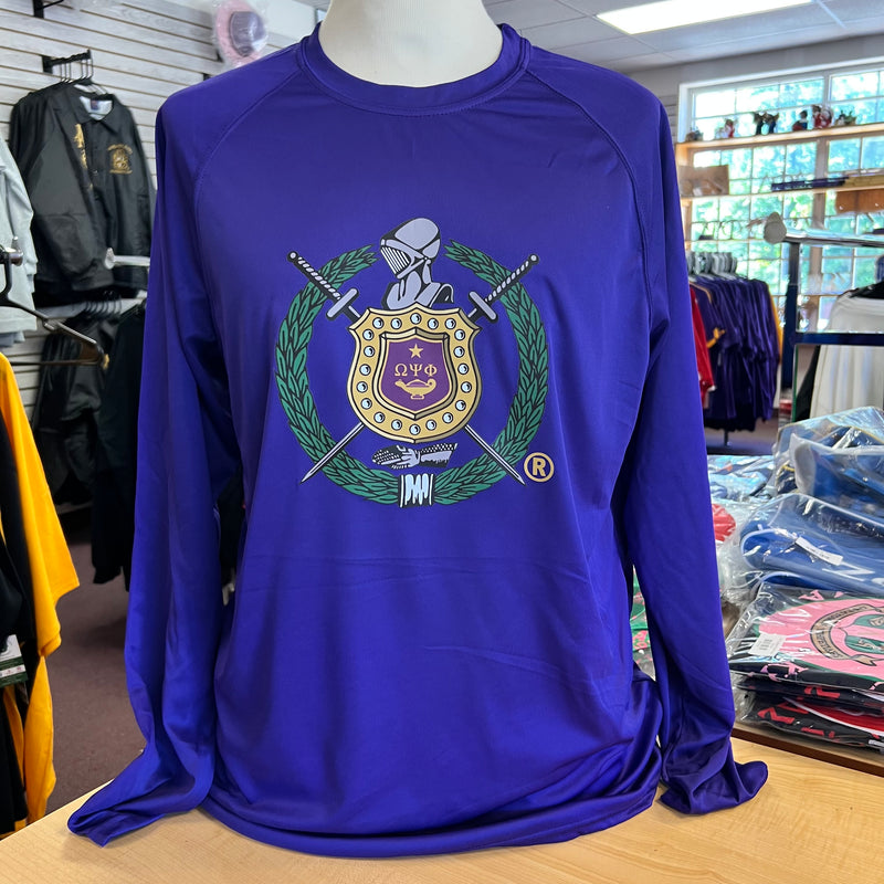 Omega Performance Shield Shirt Purple