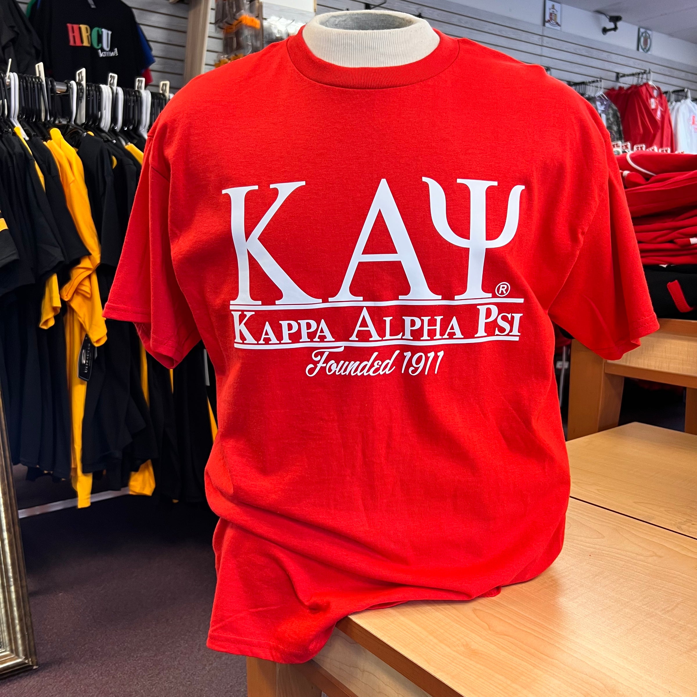 Kappa Founded T-shirt Red