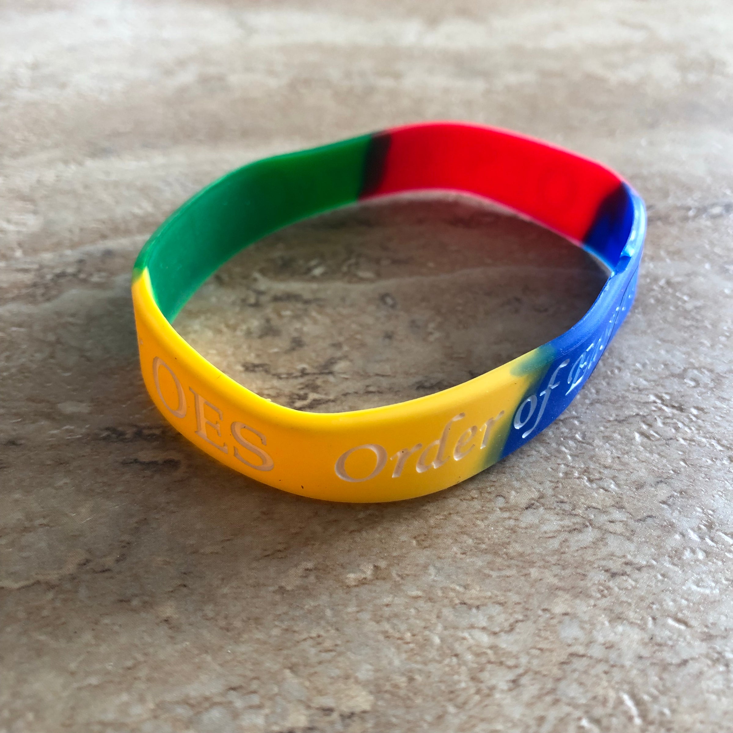 OES Silicone Tie Dye Band