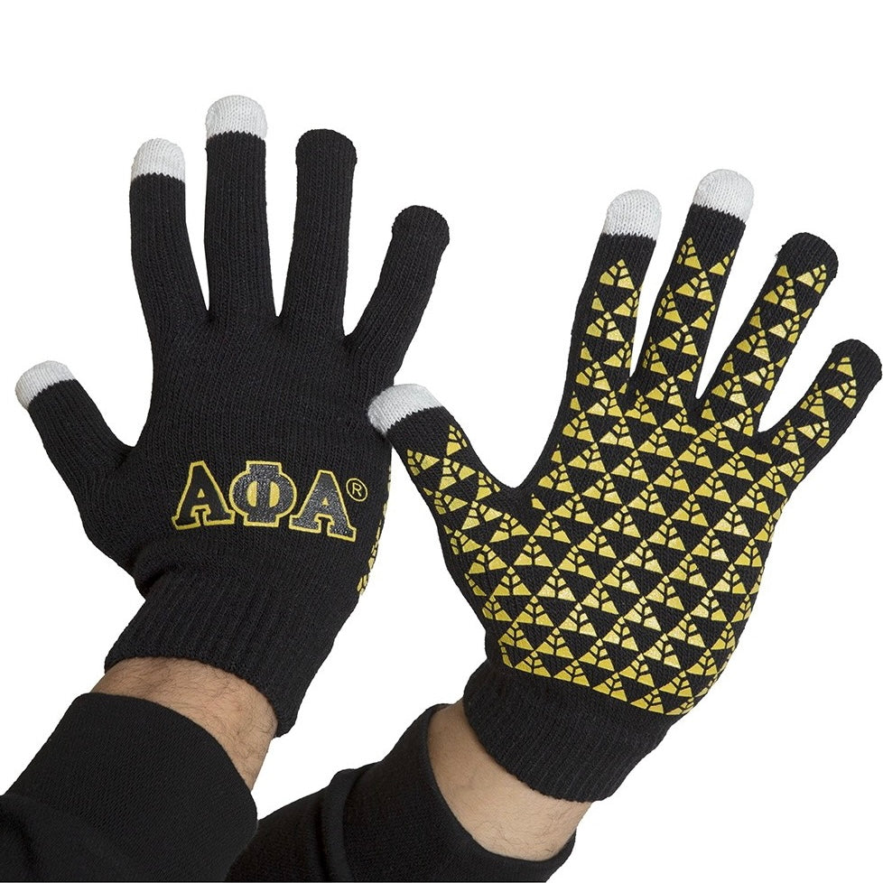 Alpha Knit Texting Gloves