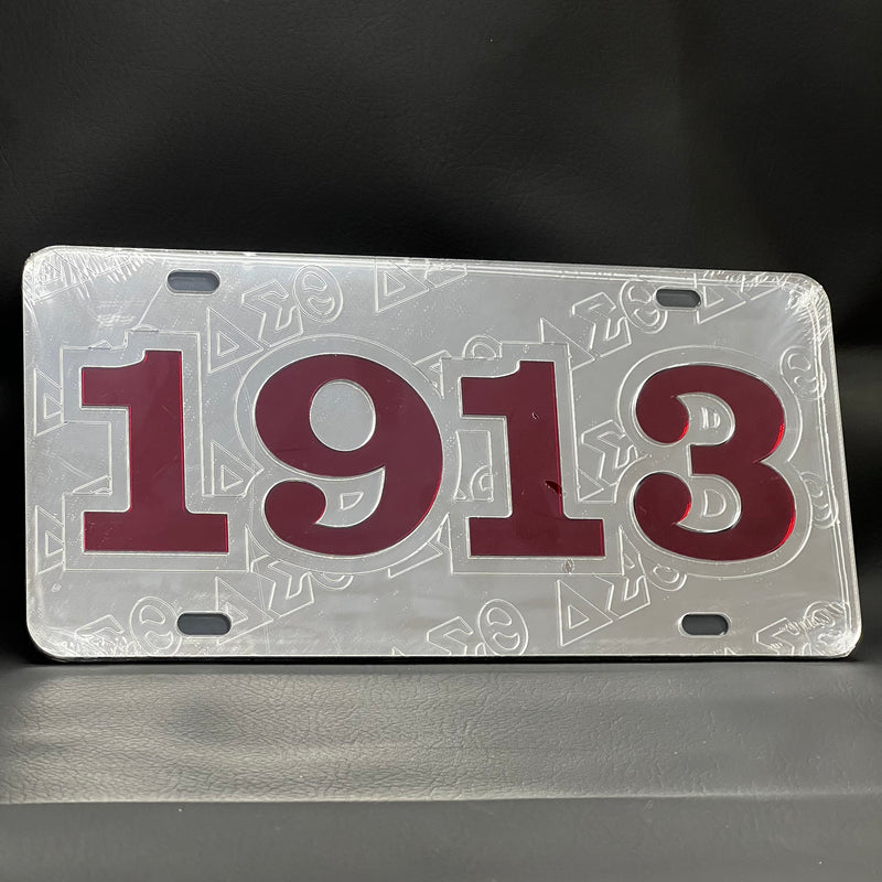 Delta Auto Plate Front - 1913