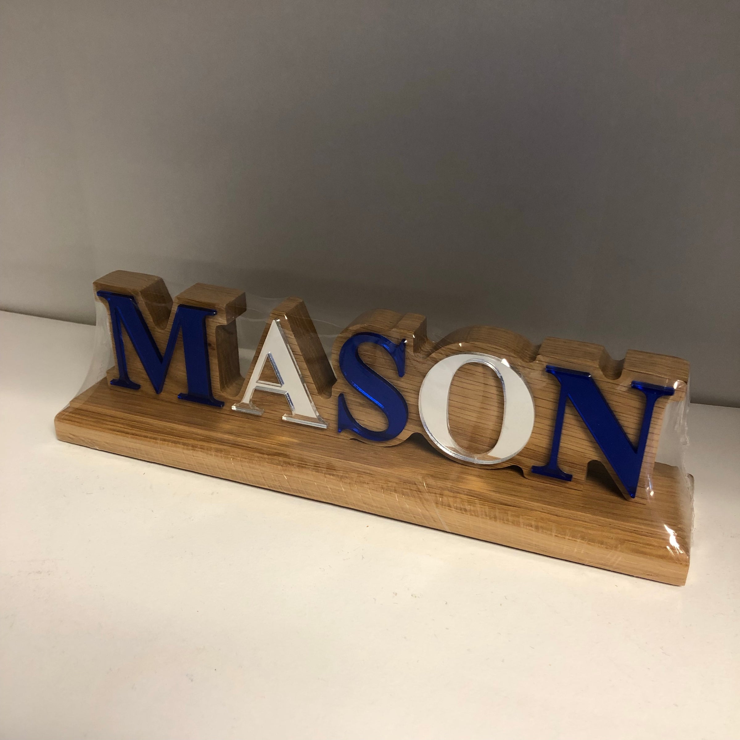 Mason Desk Top Letters