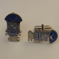 Sigma Shield with Letters Cuff Links