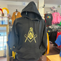 Mason Hoodie Black/Gold