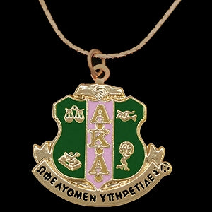 AKA Shield Pendant Necklace