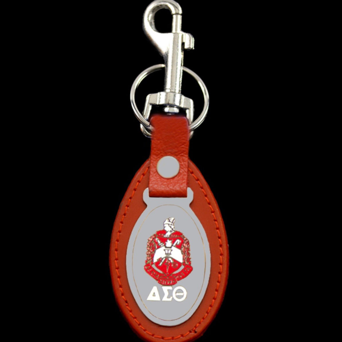 Delta Leather Fob Key chain