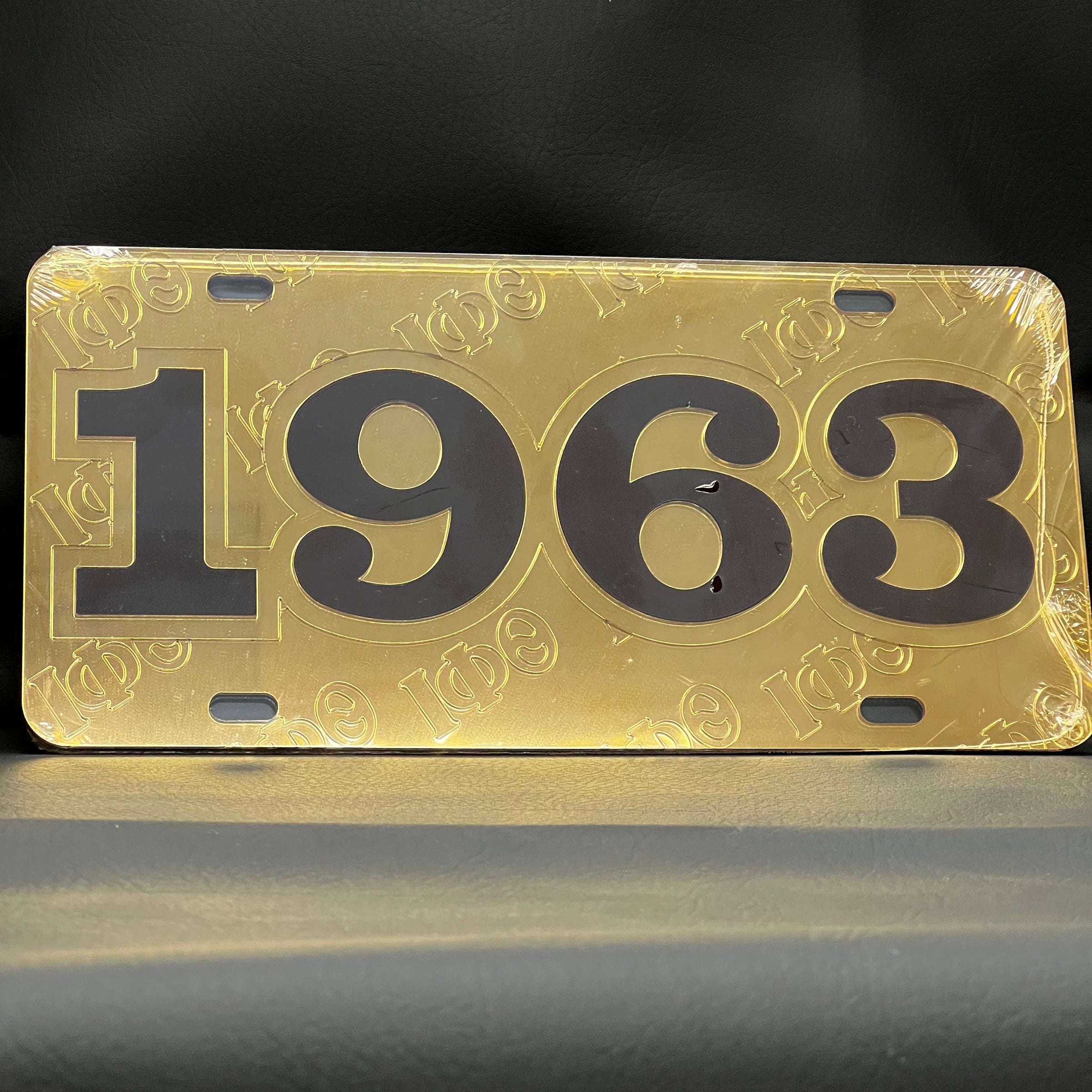 Iota Auto Plate Front - 1963