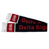 Delta Knit Scarf Black