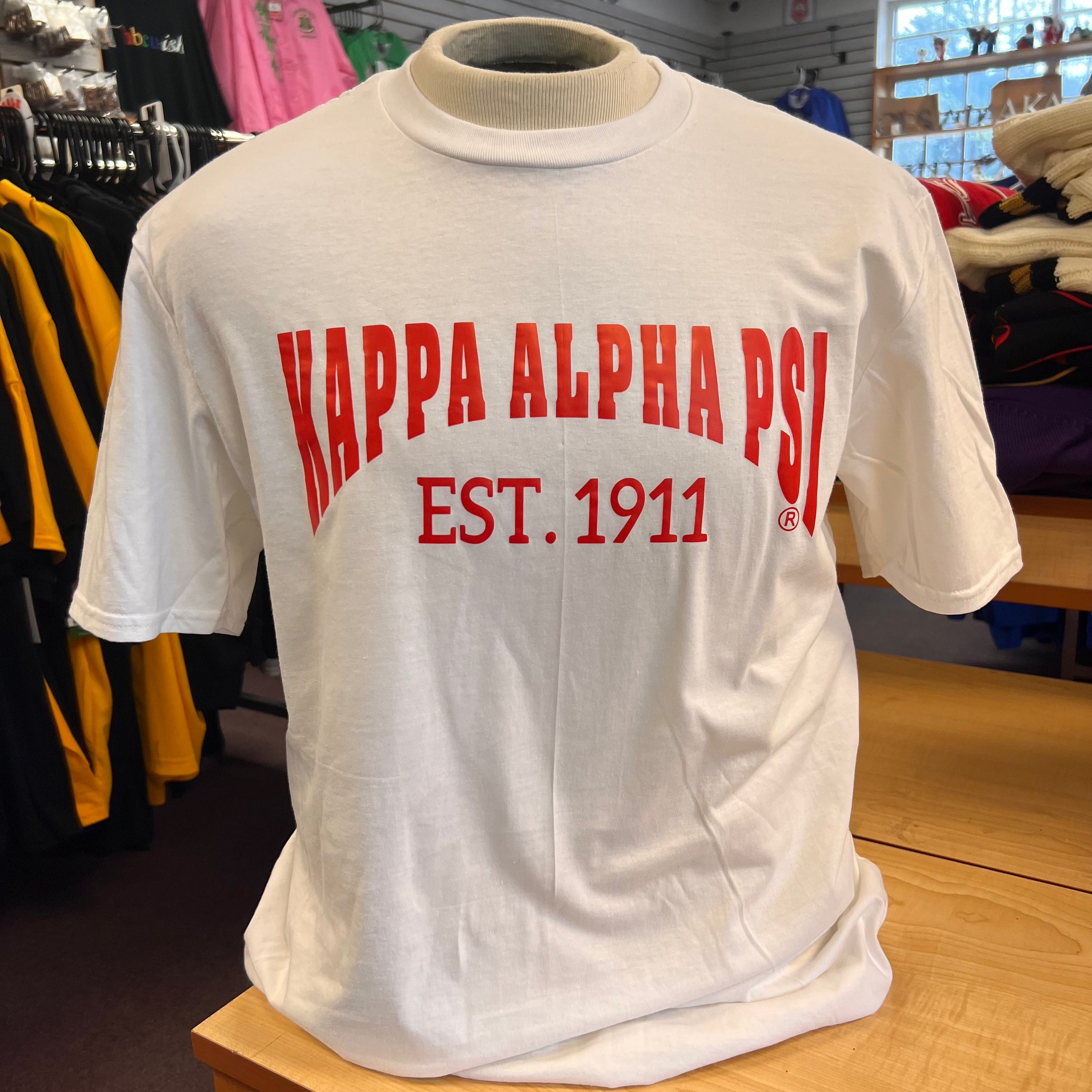 White kappa t sales shirt