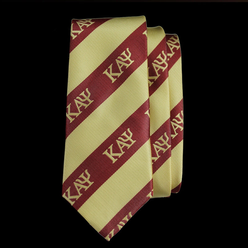 Kappa Crimson & Cream Neck Tie