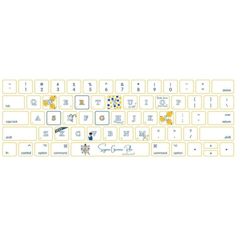 SGRho Silicone Keyboard Cover - made for the Macbook Pro/Air